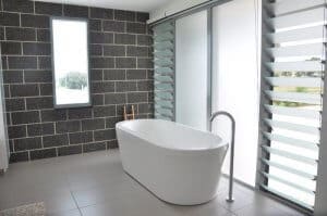 sustainable house ventilation to bathroom