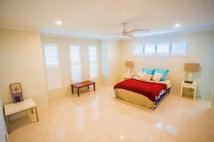 custom home builders Hervey Bay Display Home bedroom