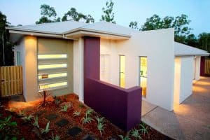 custom home builders Orange Display Home Wondsong front view