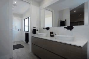 David Reid Homes Canberra sample bathroom