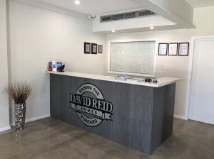 David Reid Homes Custom home builders Shoalhaven Display Centre reception area